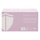Medicos 4 Ply Lumi Series Surgical Face Mask Purple 50 Pieces - 93171