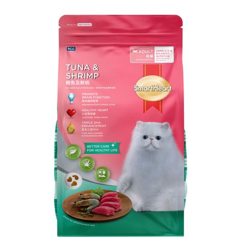 Smartheart Cat Food Tuna & Shrimp 1.2kg