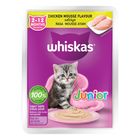 Whiskas Pouch Junior Chicken Mousse Flavour 80g