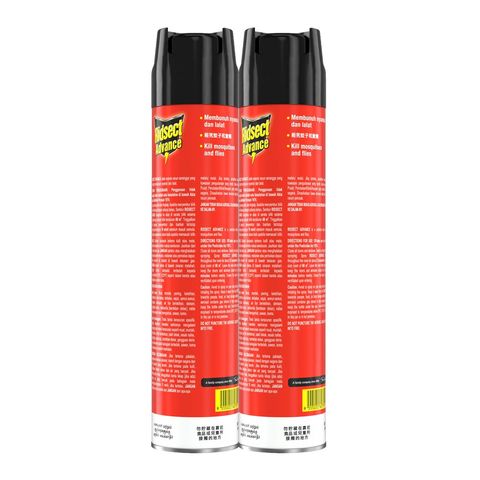 Ridsect Advance Mosquito Killer Aerosol Spray Twin Pack 2 x 550ml