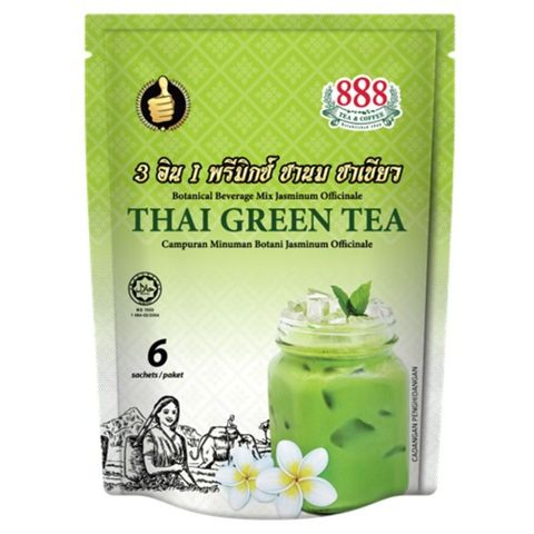 888 Instant Thai Green Tea 6 x 35g