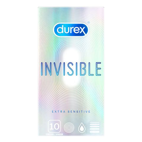Durex Invisible Extra Sensitive Condoms - Thinnest 10pcs