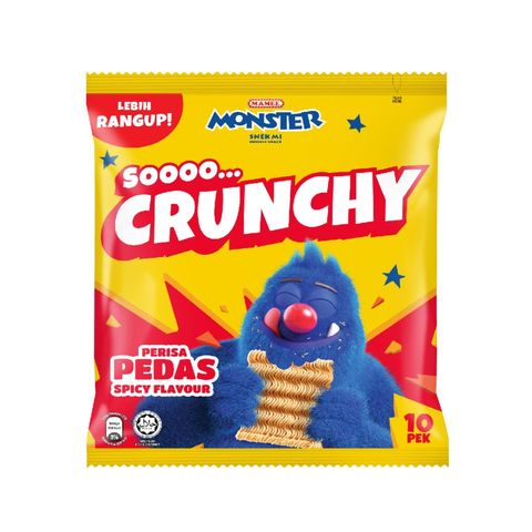 Mamee Monster Family Pack Hot & Spicy 10 x 20g
