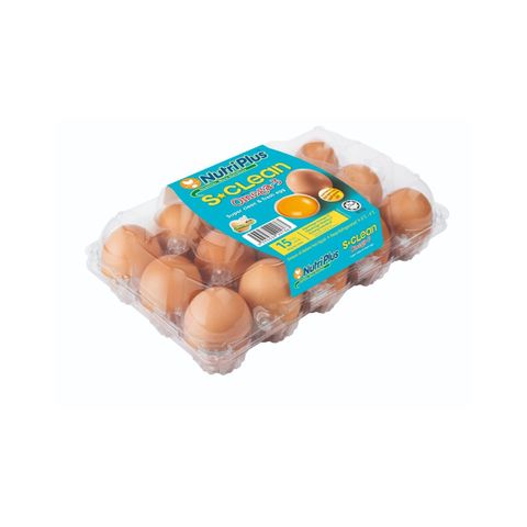 Nutriplus S Clean Omega 3 Eggs (L) 15pcs