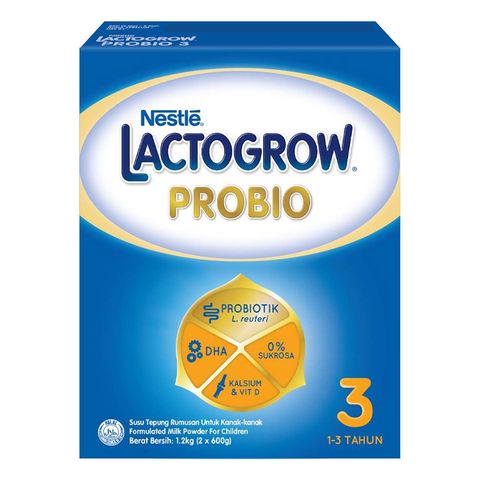 Lactogrow Probio Step 3 (1-3 Years) BIB 2 x 600g