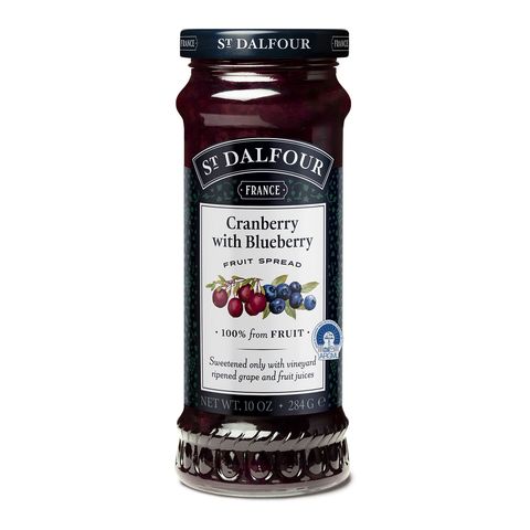 St Dalfour Fruit Spread Cranberry with Blueberry 284g