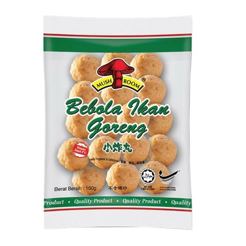 Mushroom Small Fried Fish Ball 160g