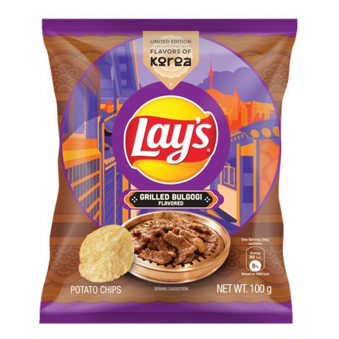 Lay’s Potato Chips Grilled Bulgogi Flavored 100g