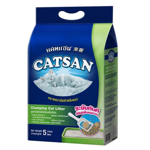 Catsan Clumping Cat Litter Sand for All Ages 5L