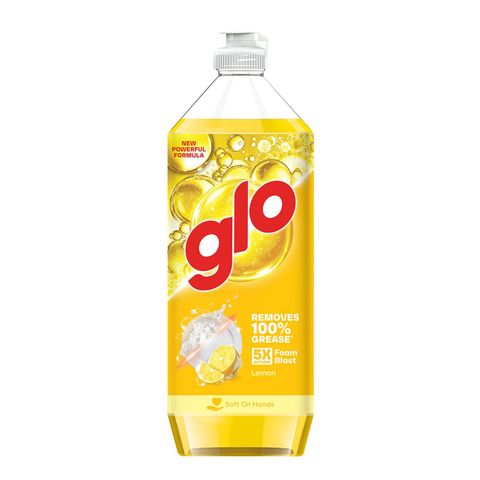 Glo Lemon Dishwash Liquid 800ml