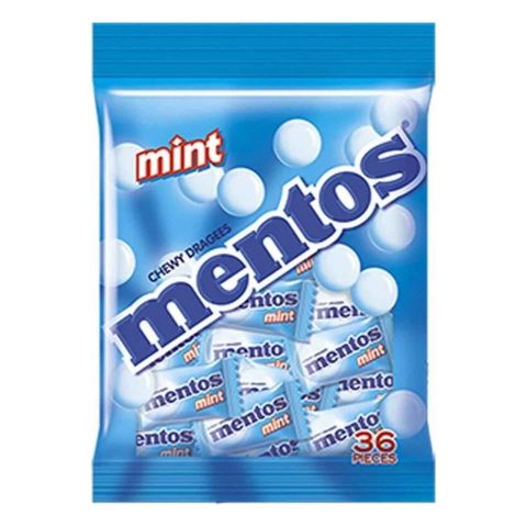 Mentos Pouch Mint 36 Pieces