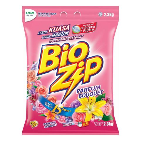 Bio Zip Parfum Bouquet Powder Detergent 2.3kg