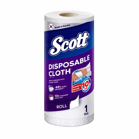 Scott Cleaning Cloth Like Wipes (63 Sheet) 1 Roll