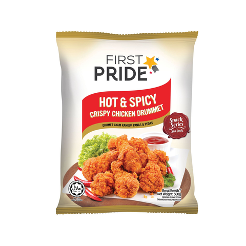 First Pride Crispy Chicken Drummet Hot & Spicy 500g