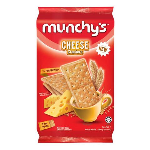 Munchy's Cracker Cheese 260g