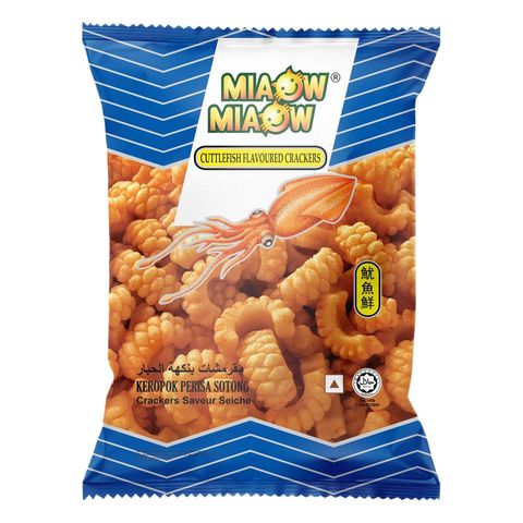Miaow Miaow Cuttlefish Crackers 50g