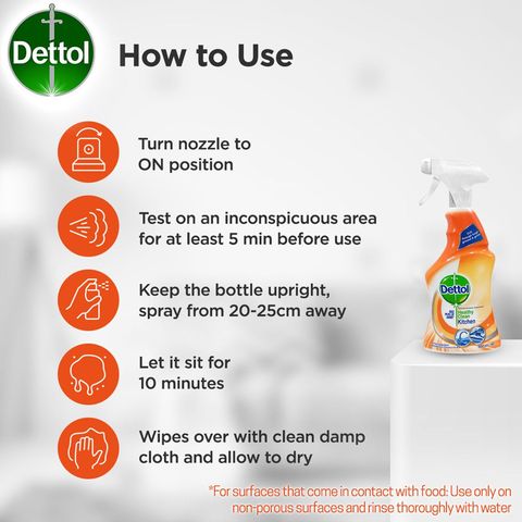 Dettol Healty Clean Kitchen | 6 x 500 ml