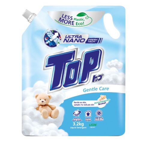 Top Ultra Nano Fresh Tech Laundry Detergent Gentle Care 3.2kg