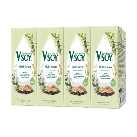 V Soy Multi Grain 200mlx4 | 8851028002208