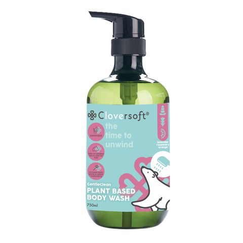 Cloversoft Plant Based Body Wash Lavender Rosemary & Orange 750ml
