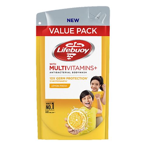 Lifebuoy Lemon Fresh Body Wash Refill | 850 ml