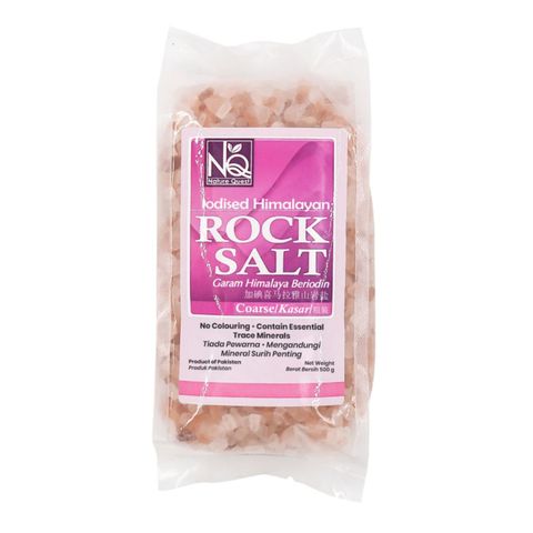 Nature Quest Natural Himalayan Rock Salt (Coarse) 500g