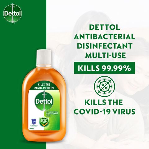 Dettol Antibacterial Disinfectant Multiuse Liquid 500ml