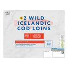 M&S Wild Icelandic Cod Loins 260g