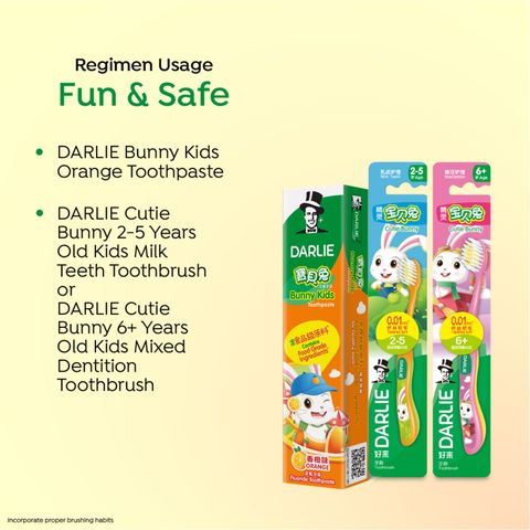 DARLIE�Bunny�Kids Orange Toothpaste 40g