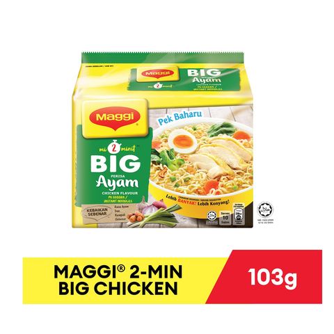 Maggi 2-Min Big Chicken | 5 x 108 g