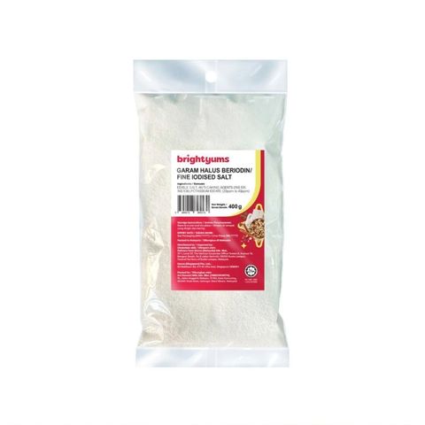 brightyums Fine Iodised Salt 400g