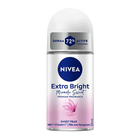 Nivea Deodorant Female Extra Bright Miracle Sweet Roll-on 50ml