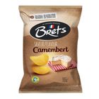 Brets Potato Crisps with Camembert Flavor 125g