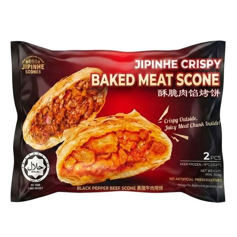 Jipinhe Scones Black Pepper Beef Scone (2 Pieces) 310g