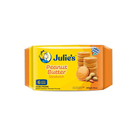 Julie's Peanut Butter Sandwich 180g