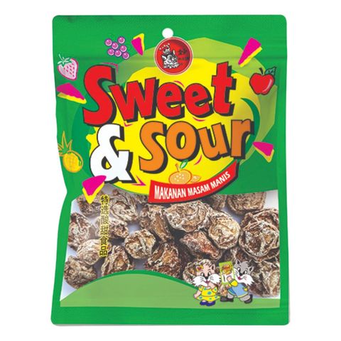 Sweet & Sour Dried Fruit Cured Prunes 35g
