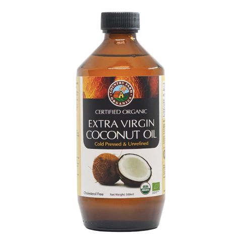 Country Farm Organics Extra Virgin Coconut Oil 500ml