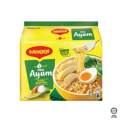 MAGGI 2-Minute Instant Noodles Chicken Flavor 5x78g
