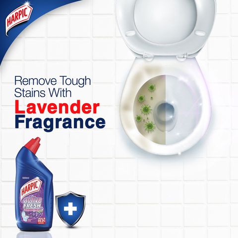 Harpic Active Fresh Lavender Fresh | 500 ml