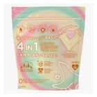 Cloversoft 4-in-1 Anti Dust Mite Basic Laundry Capsule Rainbow Vanilla Swirl Pods 25 Pieces