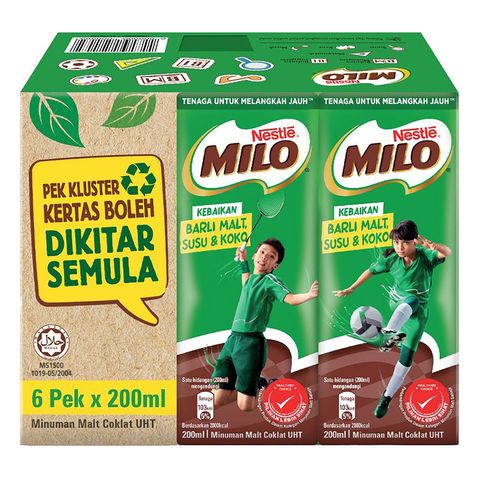 Milo Activ Go 6 pcs x 200 ml