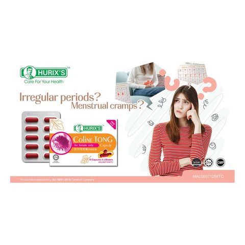 Hurix's Coline Tong Capsule 20 Pieces
