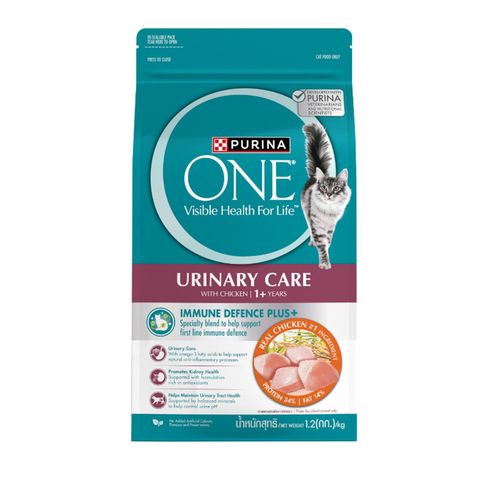 Purina One Adult Urinary Care with Chicken Dry Cat Food 1 .2kg
