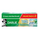 Darlie Double Action Fresh Protect 2 in 1 Mouthwash + Toothpaste 2 x 160g