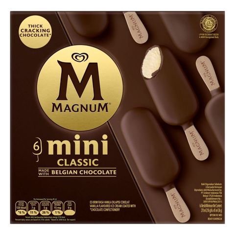 Magnum Mini Classic Ice Cream Stick 6 x 45ml