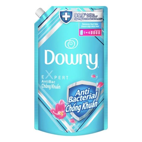 Downy Anti Bacterial Concentrated Fabric Softener Refill 1.4L