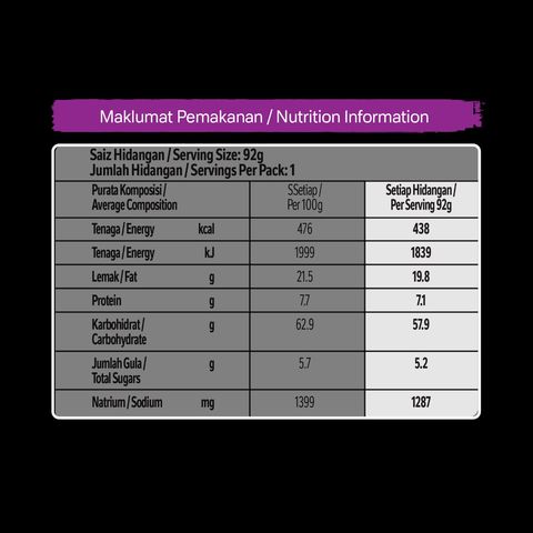 Maggi Pedas Giler Tom Yummz | 97 g