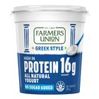 Farmers Union Greek Style High Protein Yogurt 500g
