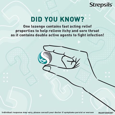 Strepsils Lozenges Extra Strong 6 Pieces