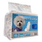 Pakeway Male Pet Diaper Wrap Small 12 Pieces